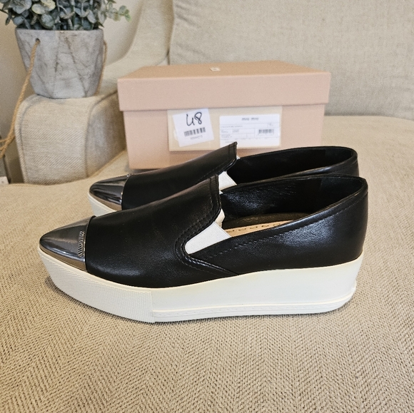 Brand new Miu Miu leather shoes 35.5 - Picture 3 of 16
